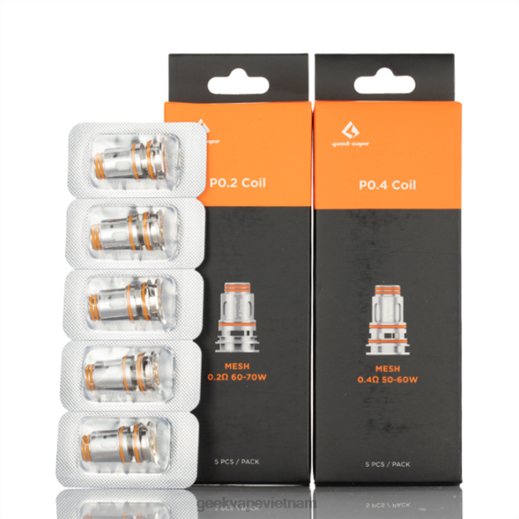 GeekVape Nicotine - p0,15 ohm xm GeekVape 5 cái/gói cuộn dây dòng p 22F214